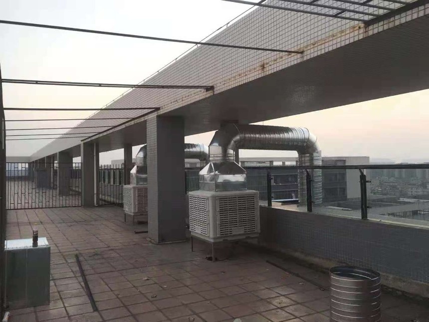 消防通風(fēng)管道（消防強排）案例